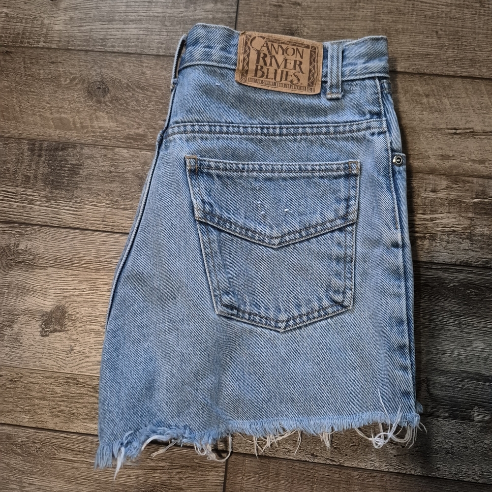 Canyon River Blues Light Blue Jean Shorts - Picture 3 of 7
